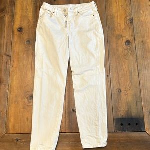 Old Navy High Rise OG Straight secret smooth pockets